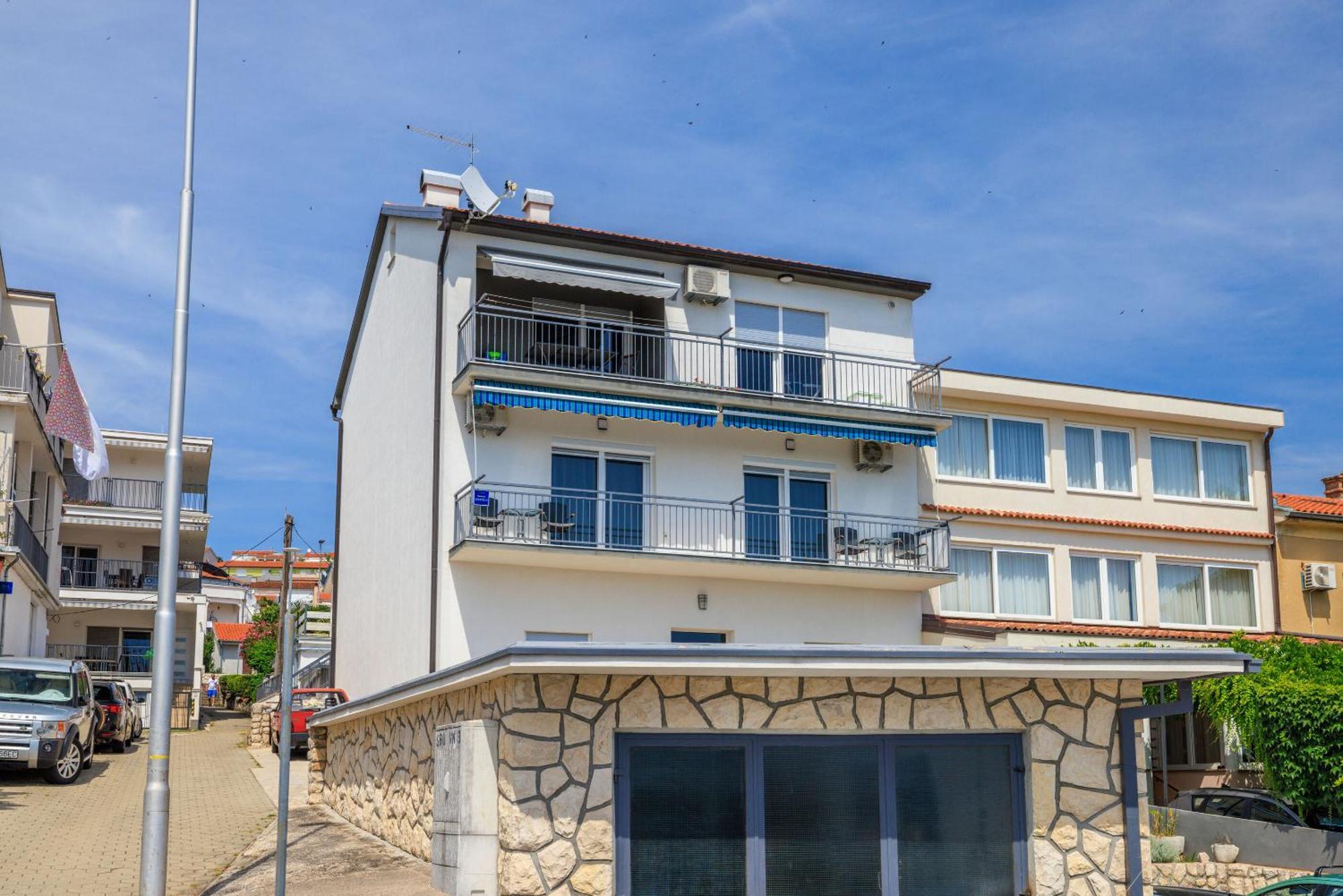 Apartment Mladen Crikvenica Exteriör bild
